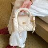 Quilted Chain Strap Crossbody Bag