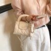Quilted Chain Strap Crossbody Bag