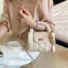 Quilted Chain Strap Crossbody Bag