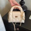 Quilted Chain Strap Crossbody Bag